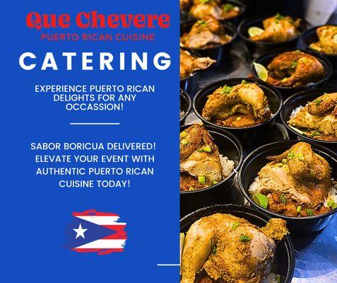 Order Catering for any occasion today!