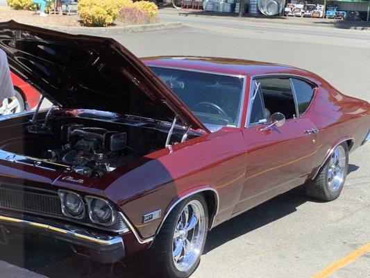 A guy pulled in front of The Crow's in a Chevelle that looked like it drove straight out of a museum so figured I should share.