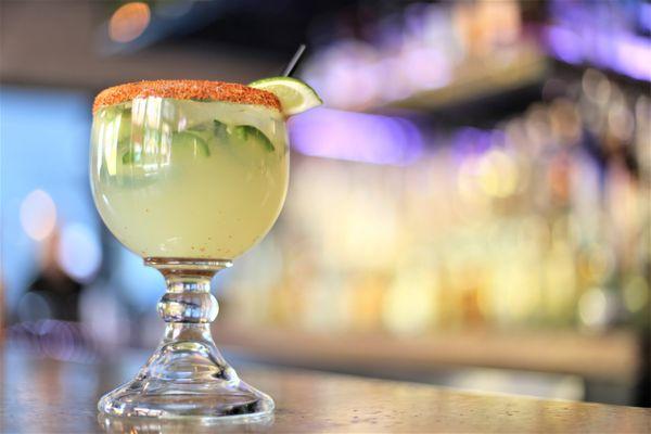 Spicy Cucumber Margarita