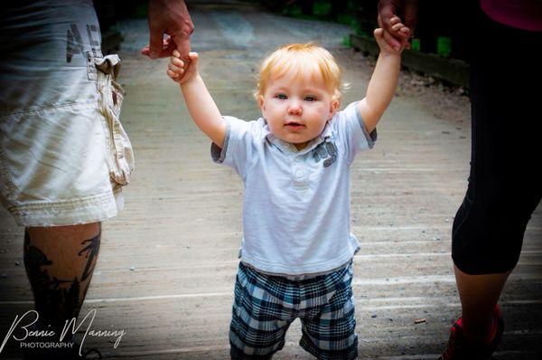 Photoshoot with a one year old and his parents.