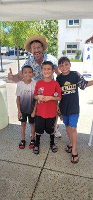 Pastor Mike you and all the Volunteers at VBS did an AMAZING job!  These smiles say it all‼