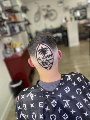 Haircut design by Jesus Urincho Ortega