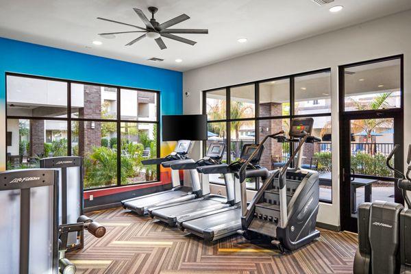 Workout at home with our community fitness center