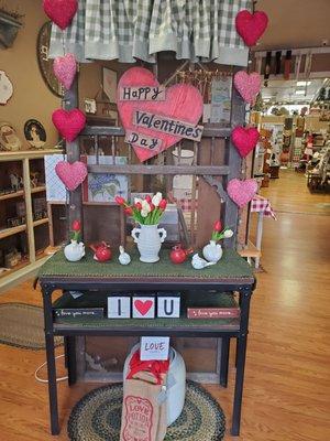 Come into Teri's This-N-That for your Valentines & winter decorations.  Spring decorations will be coming soon!