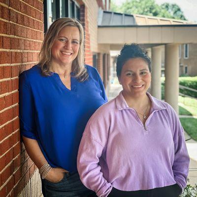 Massage Therapists; Rachael and Monica