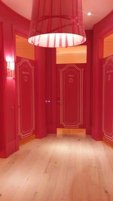 I always feel something holy or sinister is about to take place at  Victoria Secret's fitting room