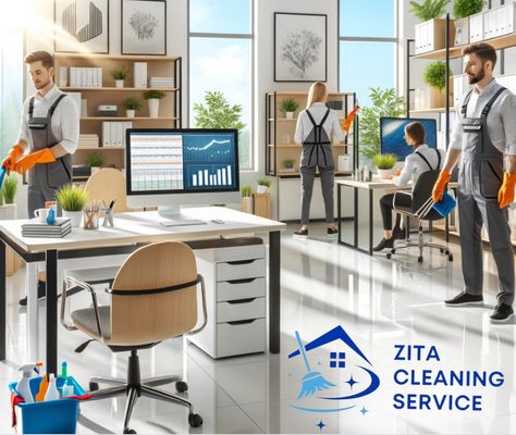 Zita Cleaning Service does both office and residential cleaning