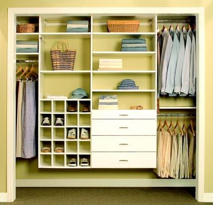 Reach-In Closet Design