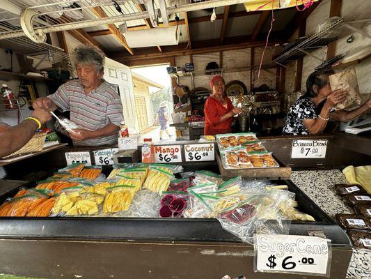 One of several fruit stands