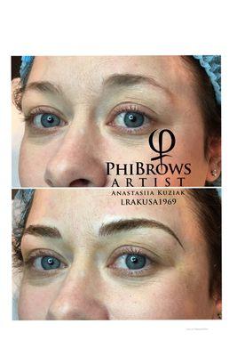 Microblading+ shading effect :)