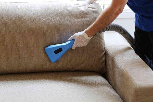 Upholstery Cleaning- Hand Cleaning in home.