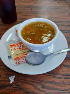 Vegetable beef soup