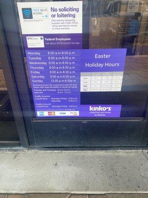 Business hours