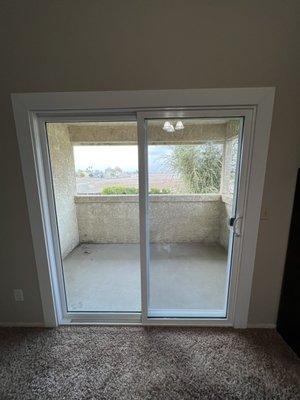 New sliding door