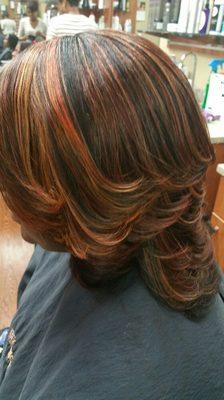 Multi highlighted colors