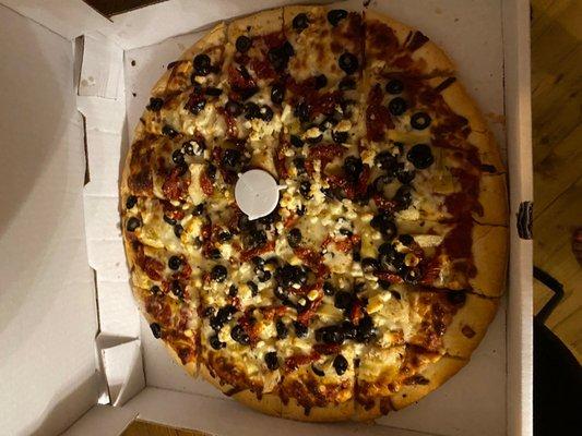 14" Large Greek Pizza