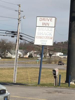 Sign from the road