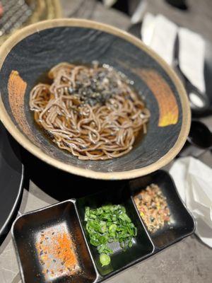 One of our chosen carbs - yuzu cold noodles