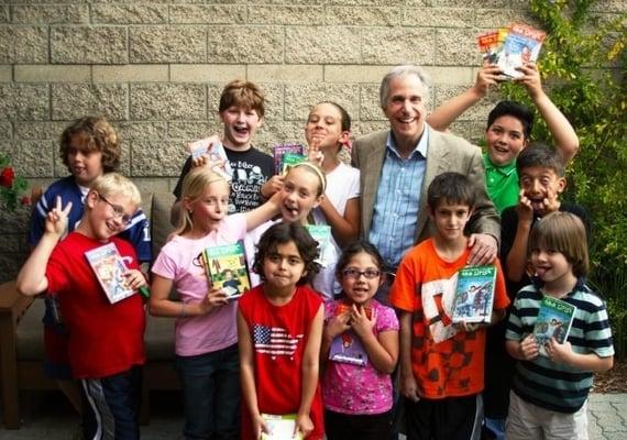 Henry Winkler and his goofy fans