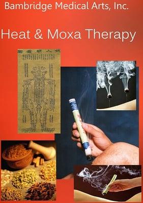 Chinese medicine uses heat and moxa therapy on acupuncture points to treat autoimmune disorders, warts, and skin conditions.