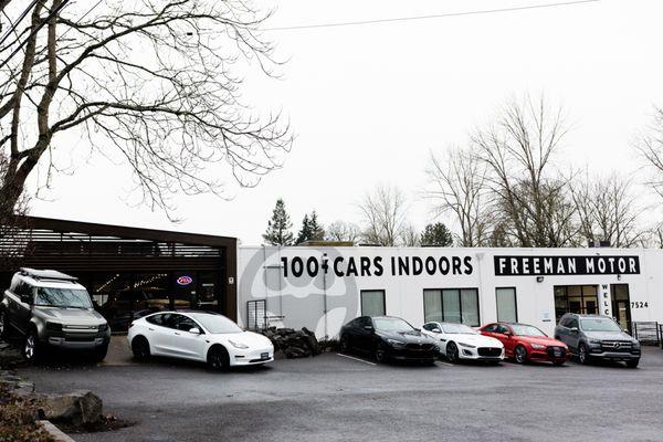 Freeman Motor Portland Showroom