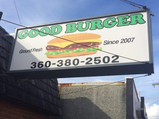 Good to Great Burger.