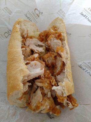 The famous chicken tender sub!