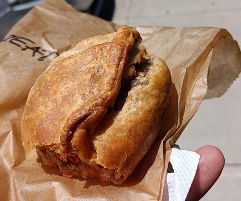 Meatball empanada