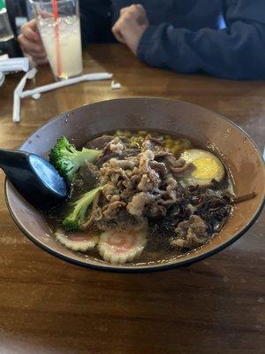 Sukiyaki ramen