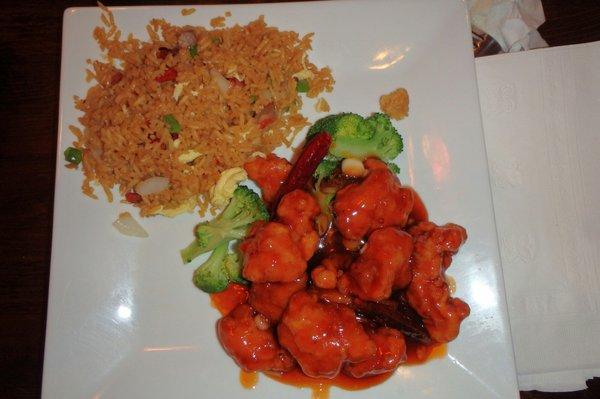 General Tso's chicken!