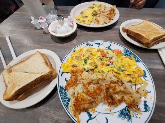 Country Omelet and Gyro Omelet