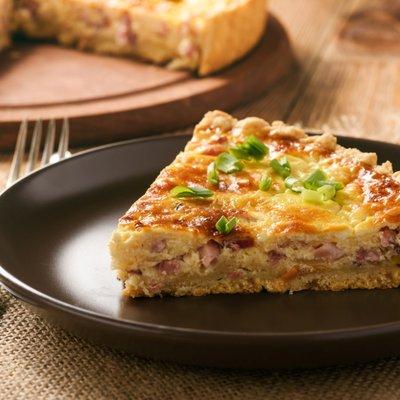 Our selection of Quiche is unmatched by any other and is available any time of day delivered to the location of your choice. It's perfect.