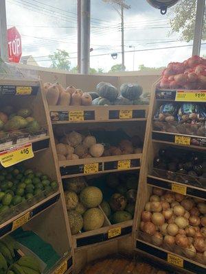 Three types of coconuts