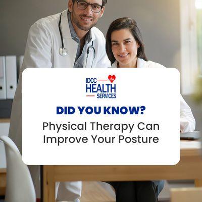 Our skilled physiotherapists at IDCC Health Services use targeted exercises and techniques to correct postural imbalances