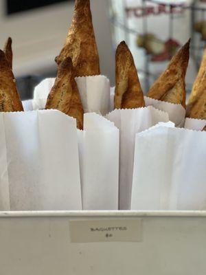 Fresh baked baguettes daily.