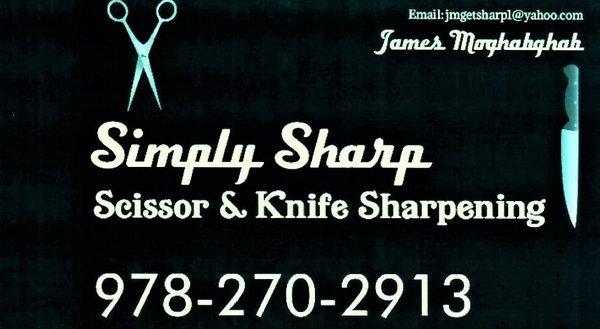 Salisbury Village Laundromat is now featuring Knife & Scissor sharpening service