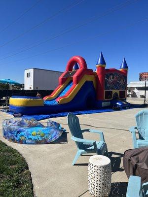 Bounce/water slide combo