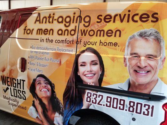 Mobile Van for Botox Parties