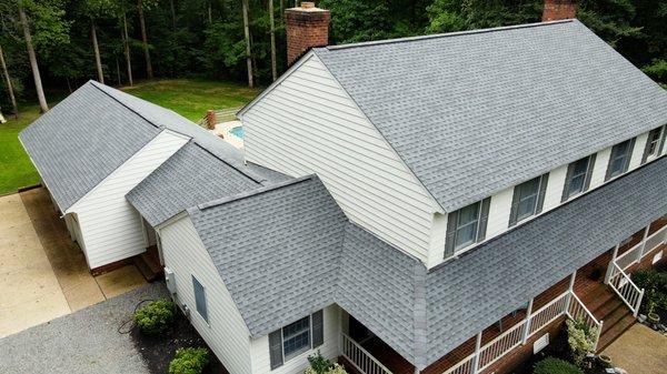 Retex roof replacement in Quinton, VA 23141.