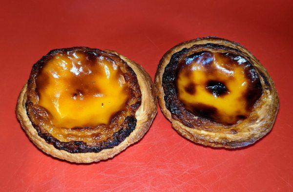 Pasteis de nata (aka Portuguese Egg Tarts) $3 each or 2/$5.