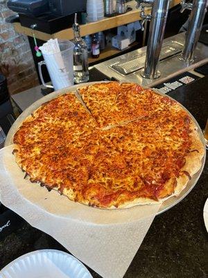 16 inch cheese pizza