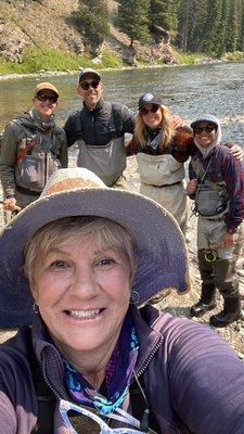 Guide Bobby, Lee & Alex Miller and Guide Christy