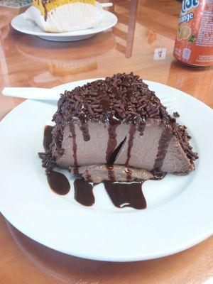 Chocolate flan