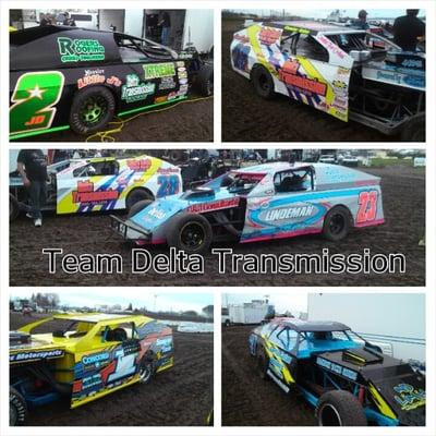 These are some of the race cars we sposnsor