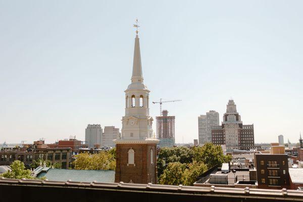 OLD CITY views from the spa