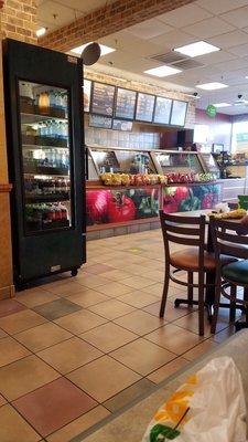 This Subway has not closed and is in business as of January 18, 2021 when I took this interior photo.