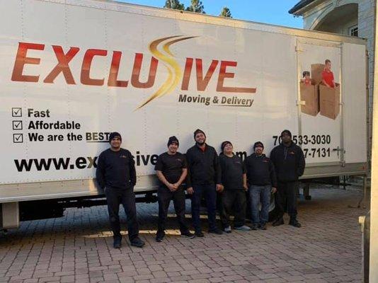 Movers (team) at Exclusive Moving and Delivery