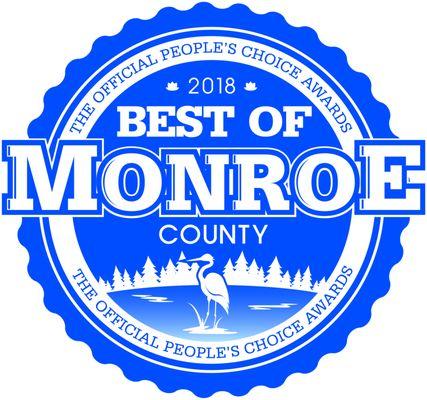 Voted Best of Monroe in 2017 & 2018 in Home Improvements, Siding and Roofing