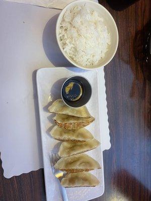 The Gyoza lunch special