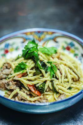 Stozzapreti - Sweet Sausage, Broccoli Rabe & Pecorino Romano.